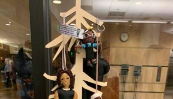 Michigan State lynching dolls Facebook photo