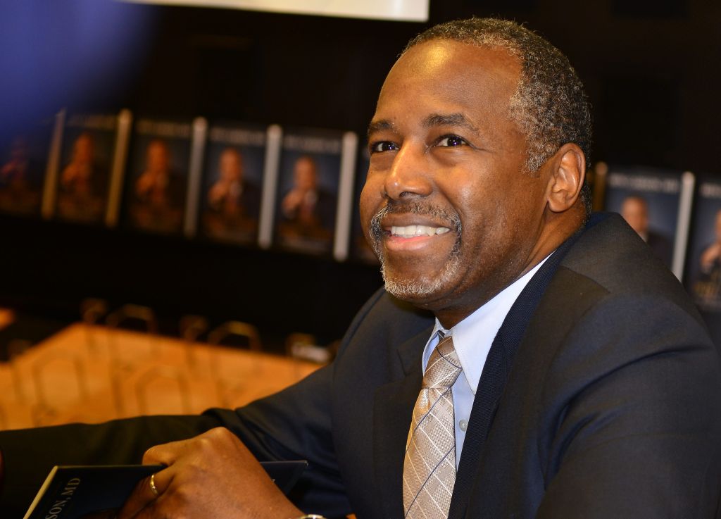 Ben Carson book signing at Barnes & Noble