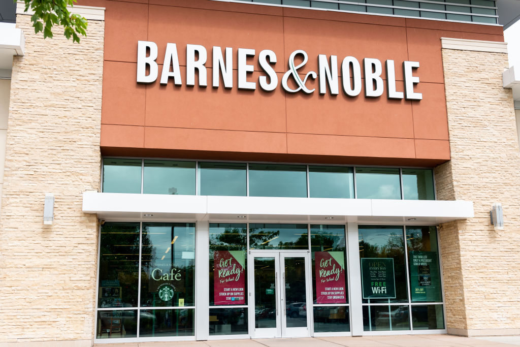 Barnes & Noble store in Princeton, New Jersey...