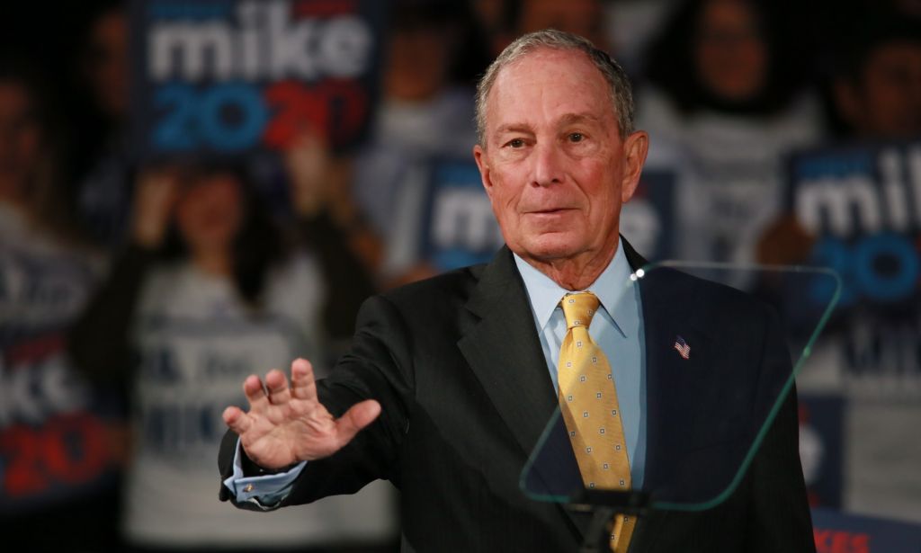 Mike Bloomberg visits Philadelphia