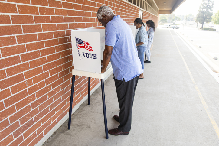 Voters on Election Day