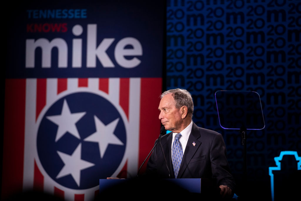 Presidential Candidate Mike Bloomberg Holds Campaign Rally In Nashville