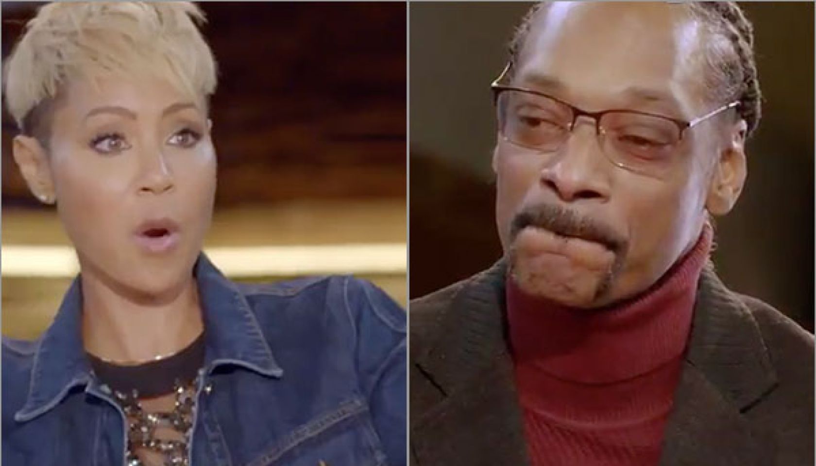 Jada Pinkett Smith/Snoop Red Table Talk interview