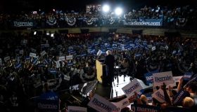 Democratic Presidential Candidate Sen. Bernie Sanders Campaigns In Texas