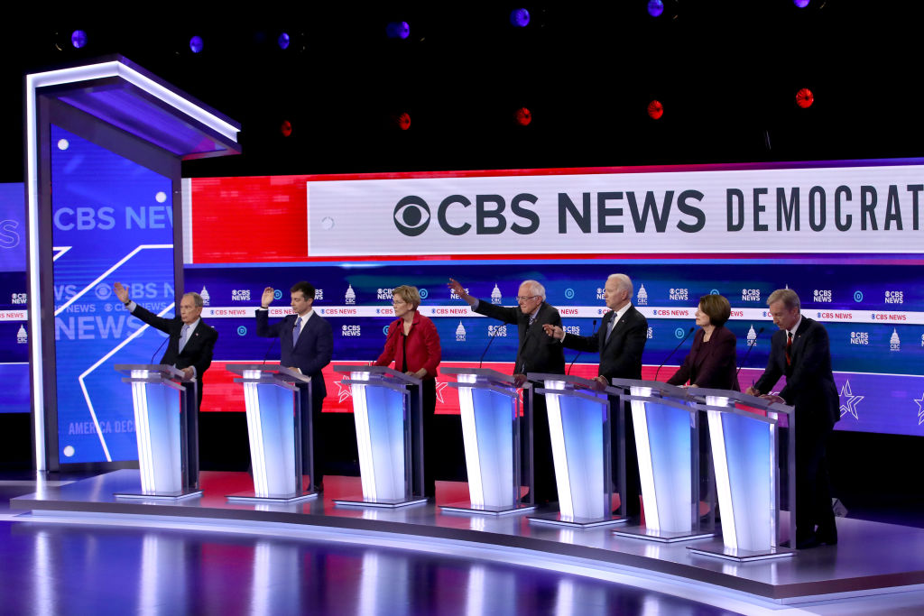 Democratic Presidential Candidates Debate In Charleston Ahead Of SC Primary