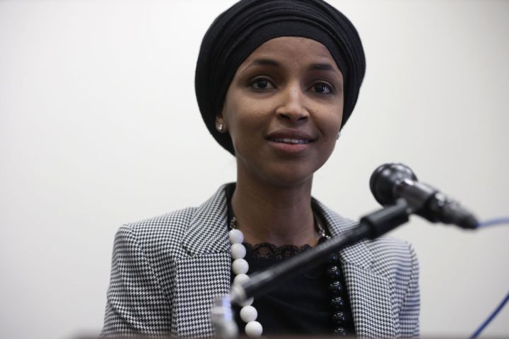 Rep. Ayanna Pressley And Rep. Ilhan Omar Hold Press Conference On Ending School Pushout