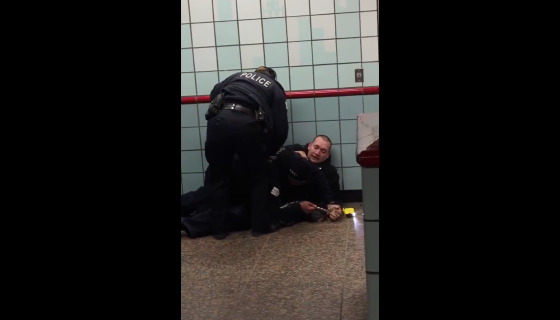 In A Twist, Black Cop Shoots Unarmed White Man In Viral Video