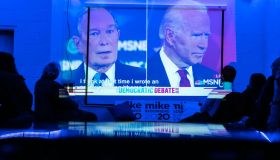Bloomberg Campaign Office Hosts Debate Watch Party