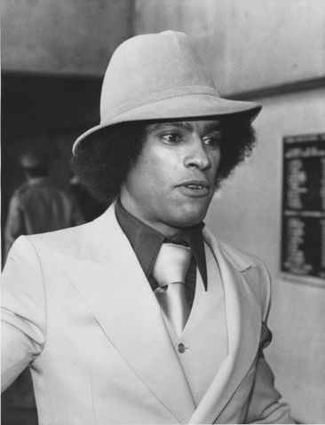 Oakland, CA February 17, 1978 - Huey Newton at Merritt Community College. (Bill Crouch / Oakland Tribune Staff Archives)Published August 23, 1989