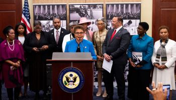 Congressional Black Caucus Prebuttal to the State of the Union Address in Washington, US