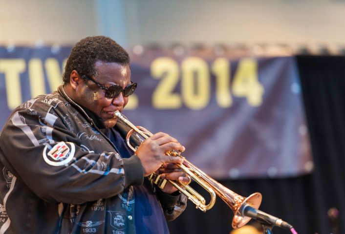 Wallace Roney Orchestra At Richard Rodgers Amphitheater