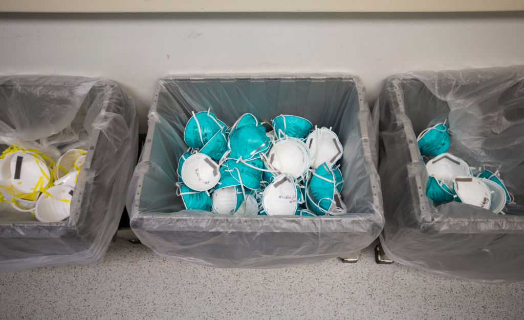 Masks Sanitized at MGH