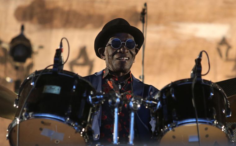 Tony Allen, legendary African drummer, 79