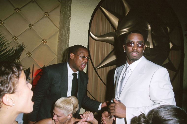 Bad Boy Records Party for Carl Thomas - Hosted by Puff Daddy and Andre Harrell