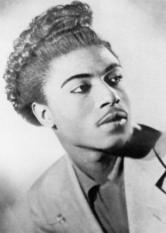 Little Richard Poses For An Early Portrait