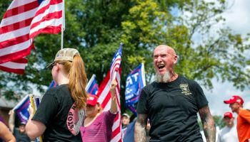 Chester Doles, a self-proclaimed 4th generation klansman and organizer of the Neo-Nazi rally