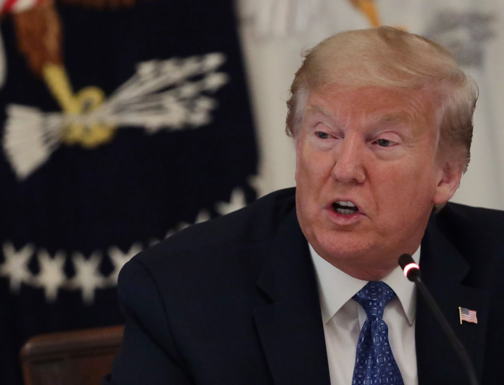 President Trump Meets With His Cabinet At The White House