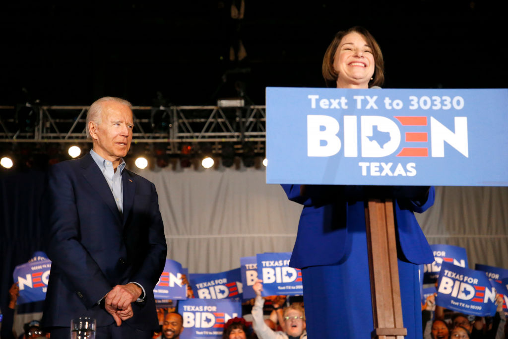 Presidential Candidate Joe Biden Campaigns In Texas Ahead Of Super Tuesday