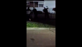 Ypsilanti, Michigan police punching black woman video