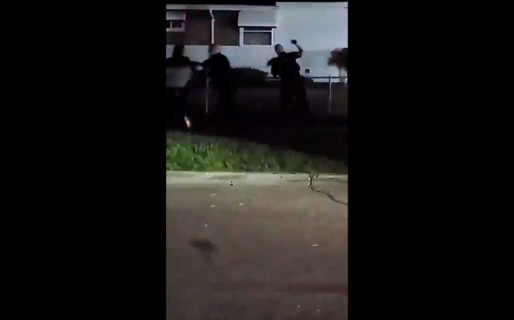 Ypsilanti, Michigan police punching black woman video