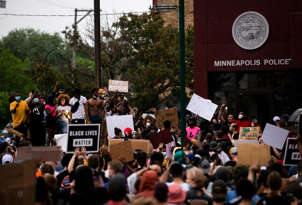 'I Can't Breathe' Protest Held After Man Dies In Police Custody In Minneapolis