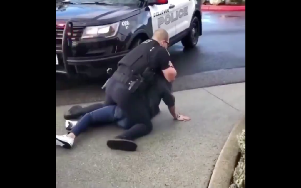 Bellevue cops arrest black woman viral video