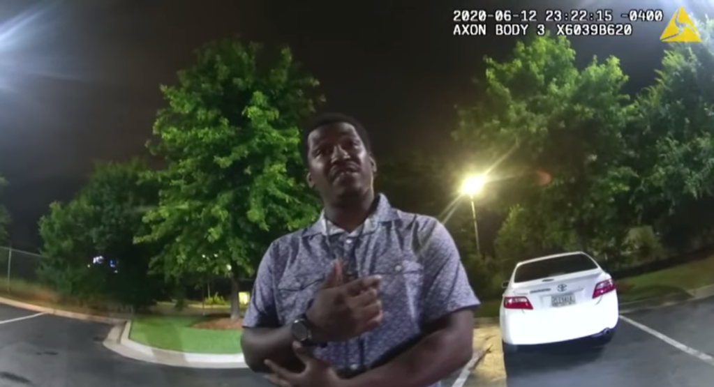 Rayshard Brooks police bodycam footage
