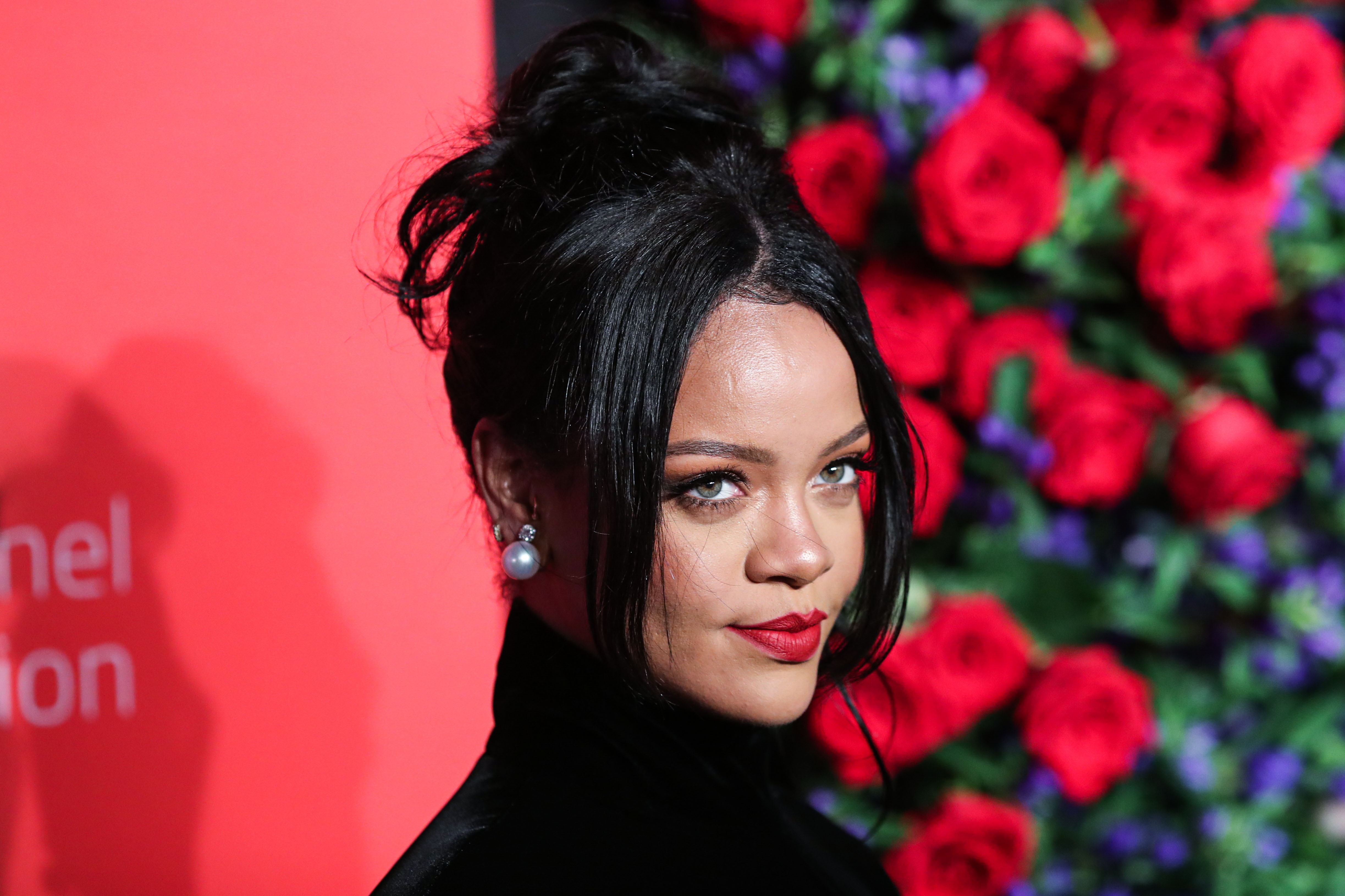 (FILE) Rihanna's Charity Donates $5 Million for Global Coronavirus COVID-19 Pandemic Relief. Rihanna...