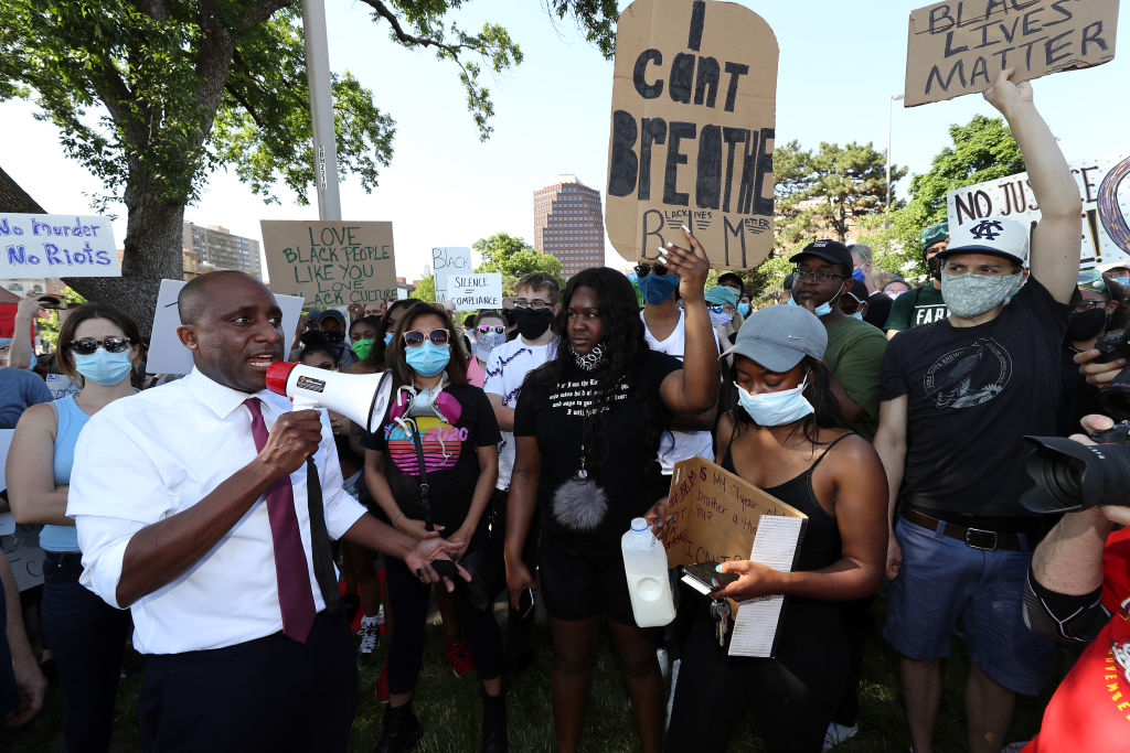 Protests Erupt Around The Country After Police Custody Death Of George Floyd In Minneapolis