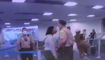 Miami airport cop hits Black woman video