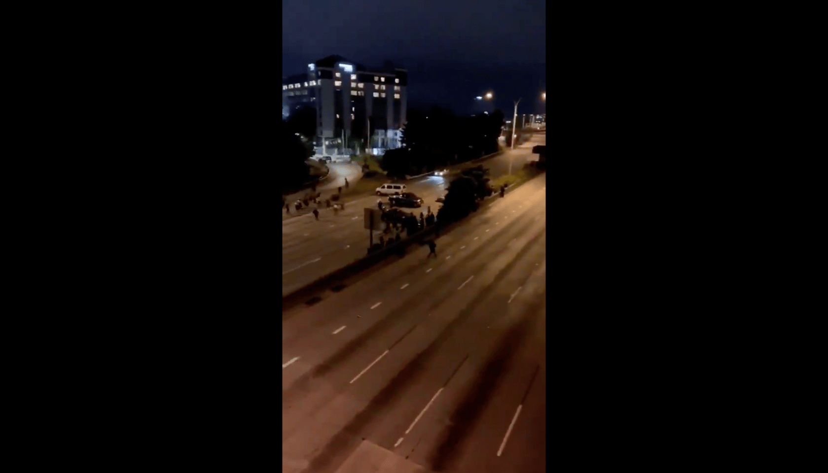 Seattle protest hit and run