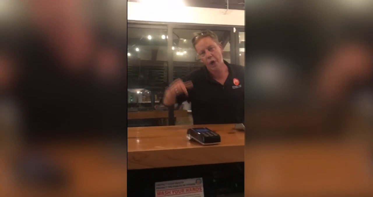 drunk Karen's husband video