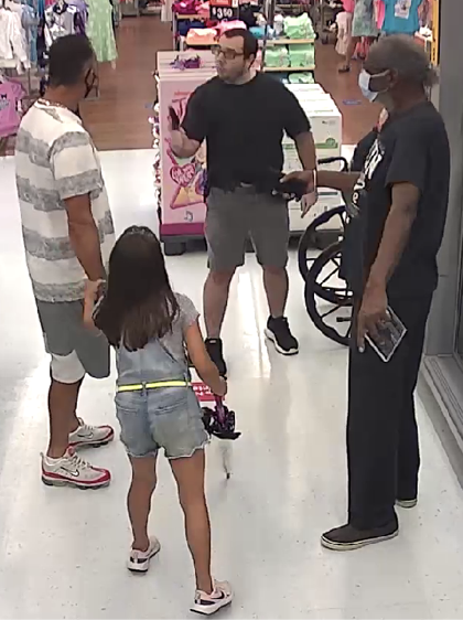 man pulls gun in Walmart in Royal Palm Beach