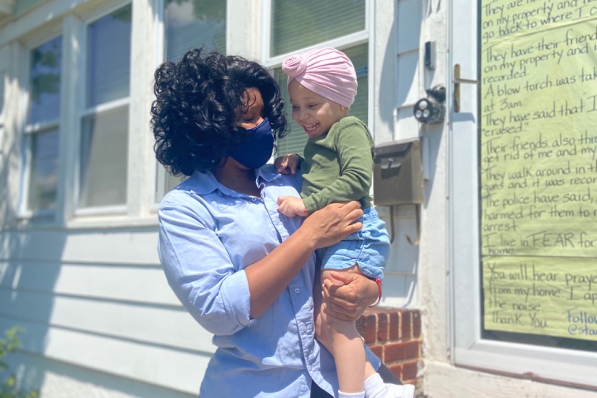 Stand for Jennifer organized by Erica Coreas