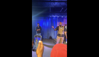 Kanye West campaign rally meltdown