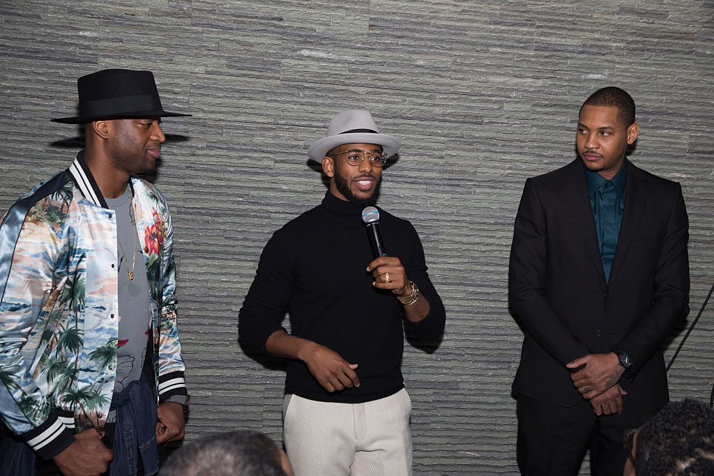 Dwyane Wade, Chris Paul And Carmelo Anthony Host The Gentlemen's Supper Club "A Toast To Kobe Bryant"