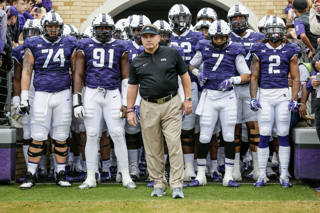 COLLEGE FOOTBALL: OCT 20 Oklahoma at TCU