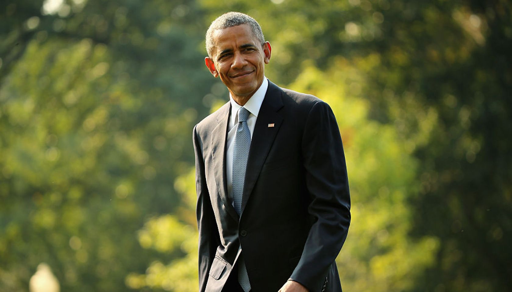 President Obama Returns To The White House