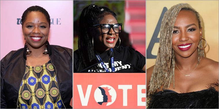 Black Lives Matter founders (from left: Patrice Cullors, Alicia Garza and Opal Tometi)