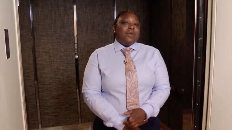 New York Times security guard Jacquelyn Asbie