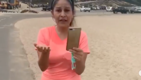 Manhattan Beach "Karen" attacks joggers