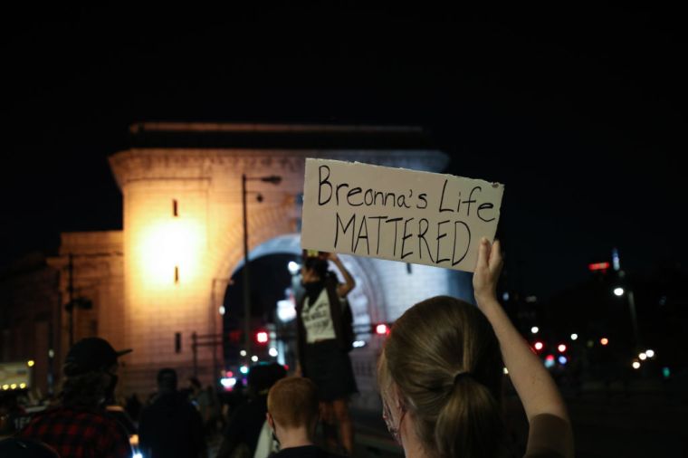 Thousands of Breonna Taylor protestors marched in NYC