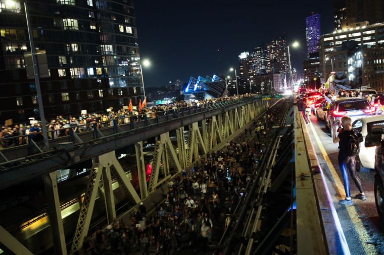 Thousands of Breonna Taylor protestors marched in NYC