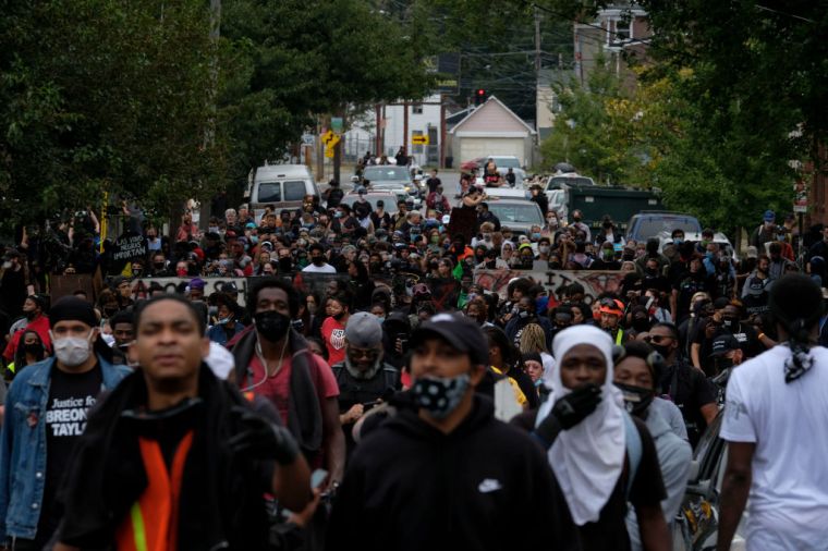 US-POLICE-SHOOTING-RACISM-BREONNA