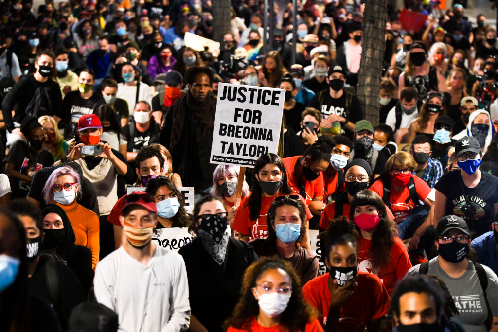 Protests Erupt Across U.S. After Charges In Death Of Breonna Taylor Are Announced