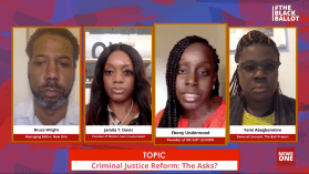 The Black Ballot Criminal Justice Reform panel discussion