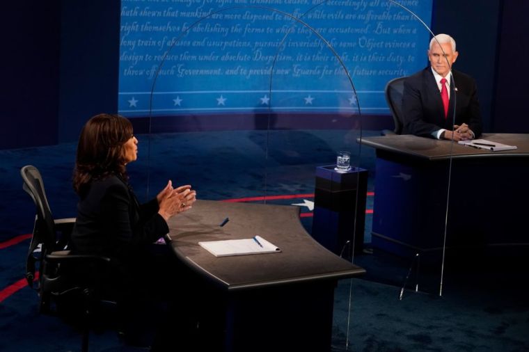 Mike Pence And Kamala Harris Take Part In Vice Presidential Debate