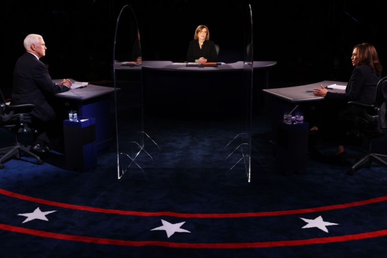Mike Pence And Kamala Harris Take Part In Vice Presidential Debate