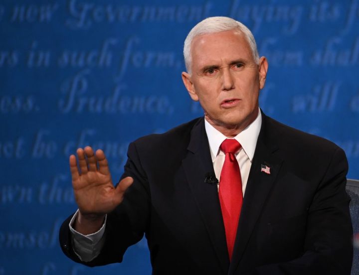 Mike Pence at the Vice Presidential Debate
