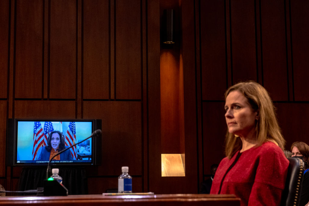 Senate Holds Confirmation Hearing For Amy Coney Barrett To Be Supreme Court Justice